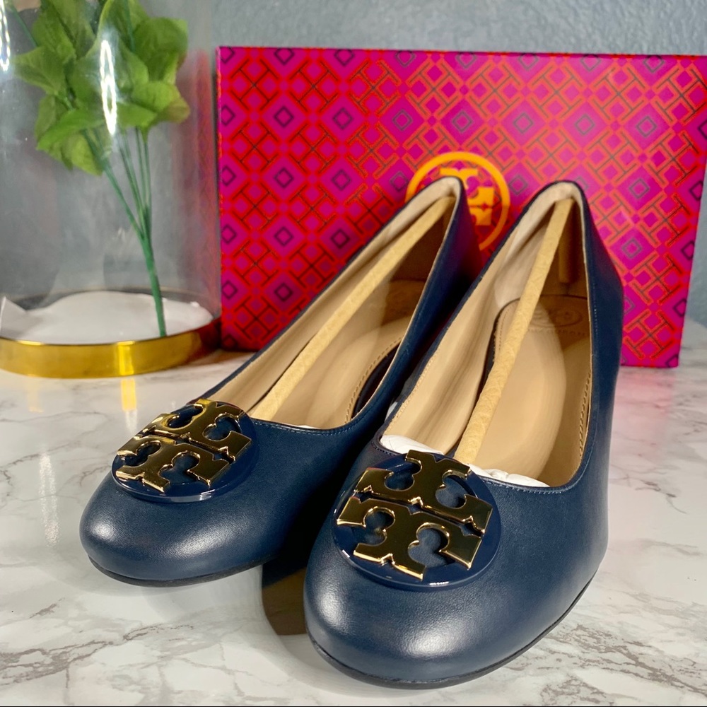 **SOLD** Tory Burch Janey 50MM Pump Calf Leather